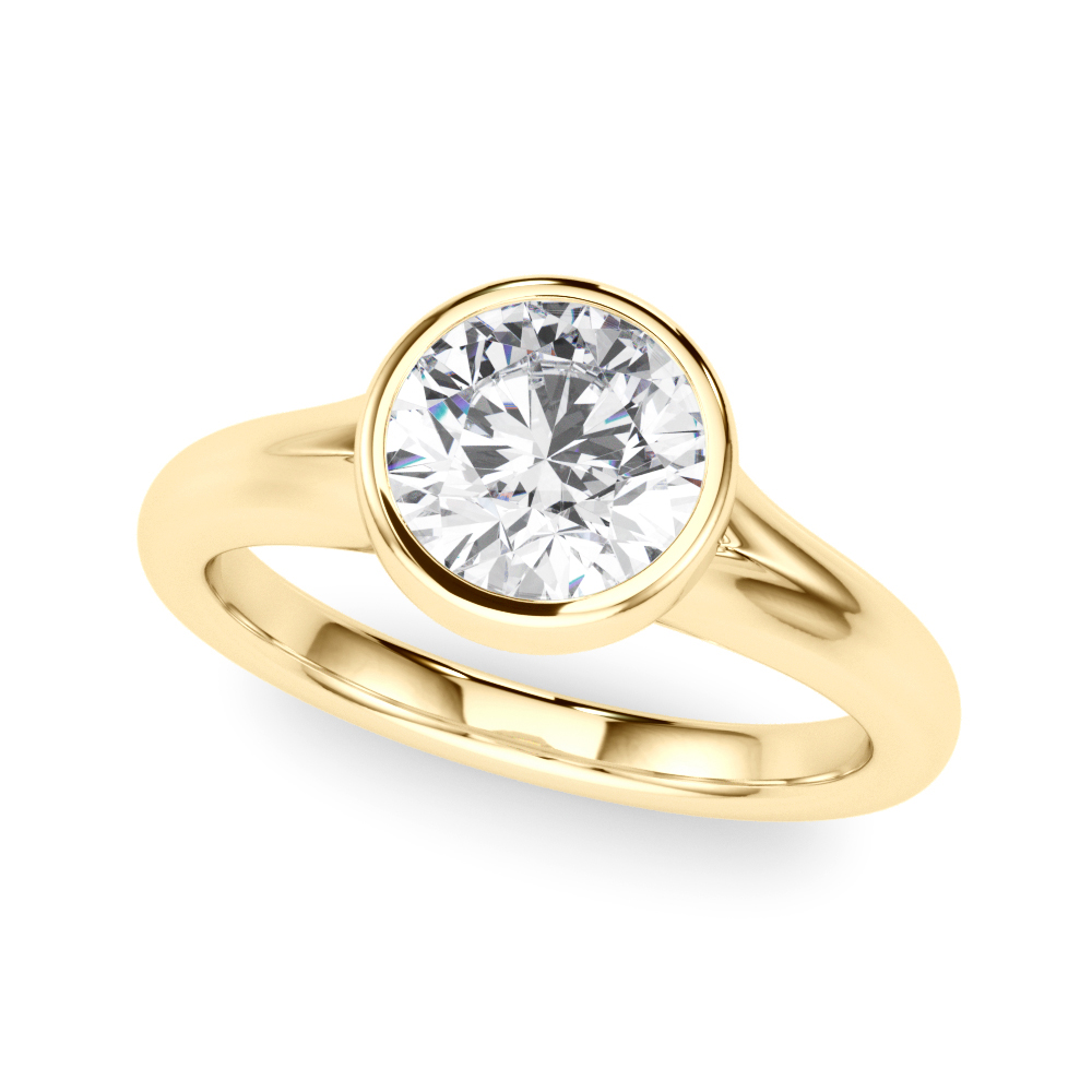 The Emerson Solitaire Engagement Ring, front view