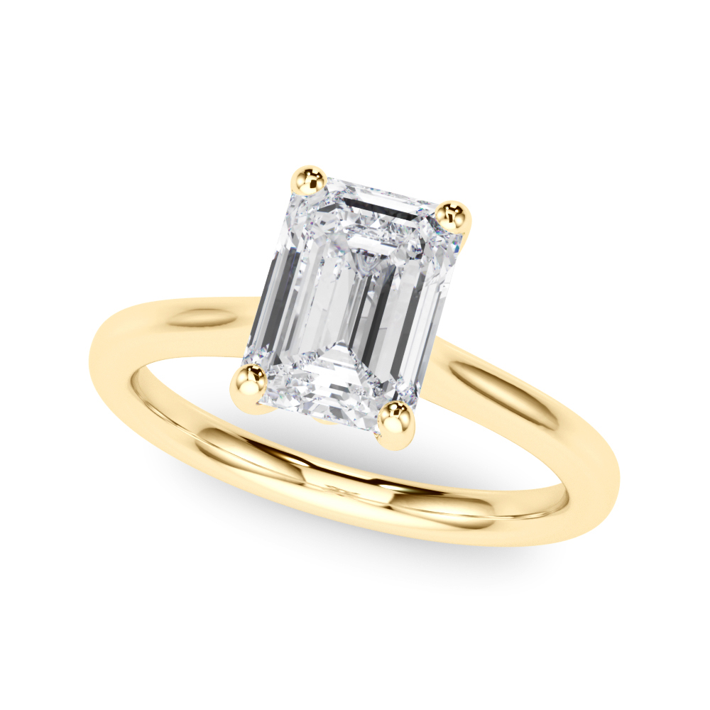 The Esther Solitaire Engagement Ring, front view