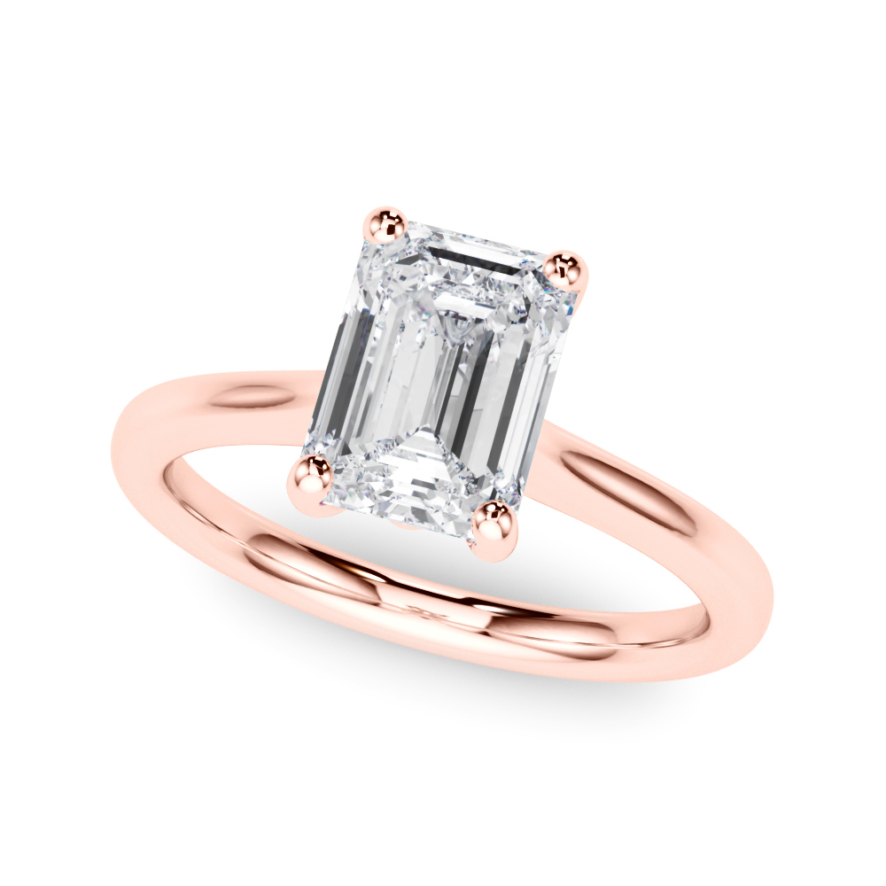 The Esther Solitaire Engagement Ring, front view