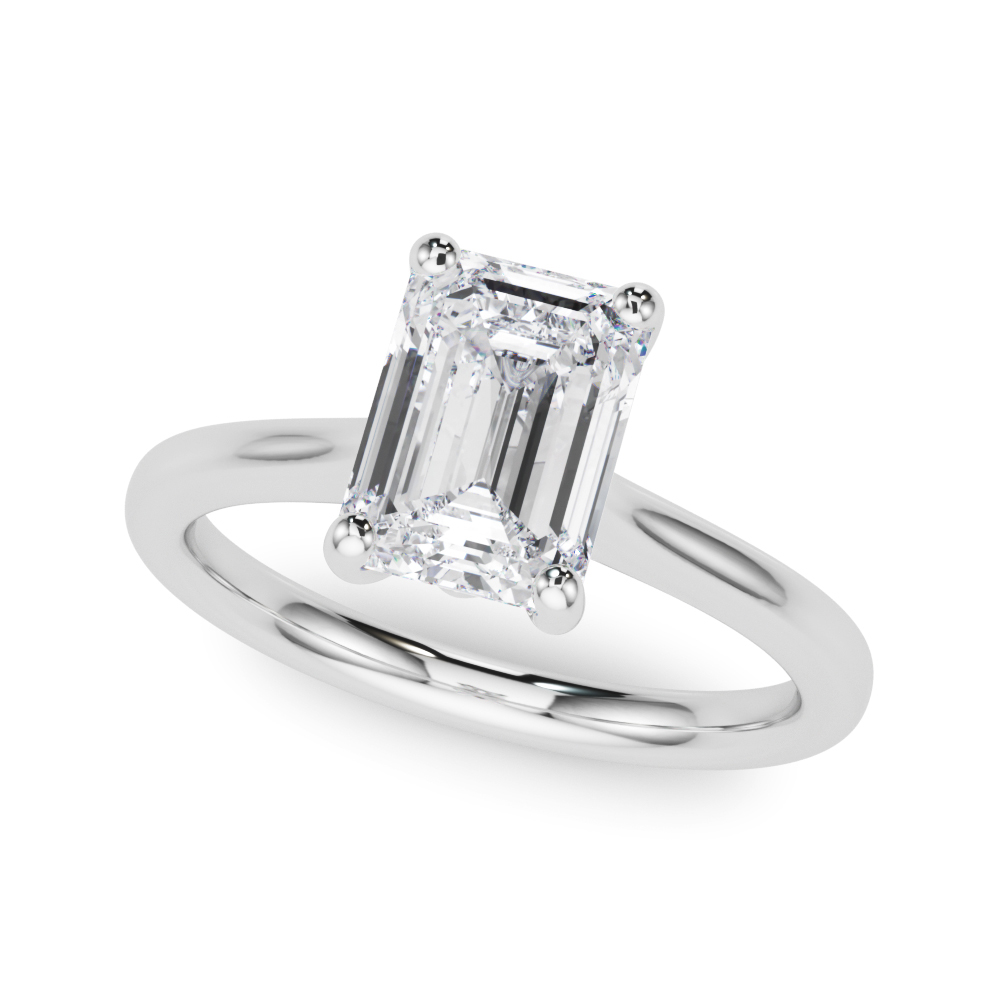 The Esther Solitaire Engagement Ring, front view