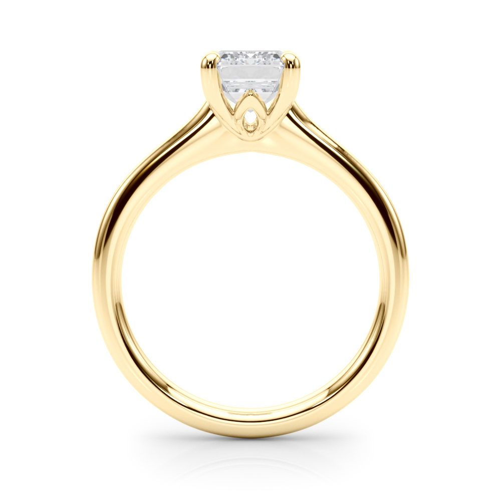 The Esther Solitaire Engagement Ring, side view