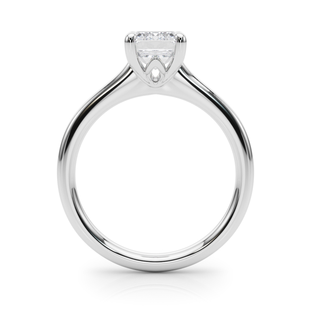 The Esther Solitaire Engagement Ring, side view