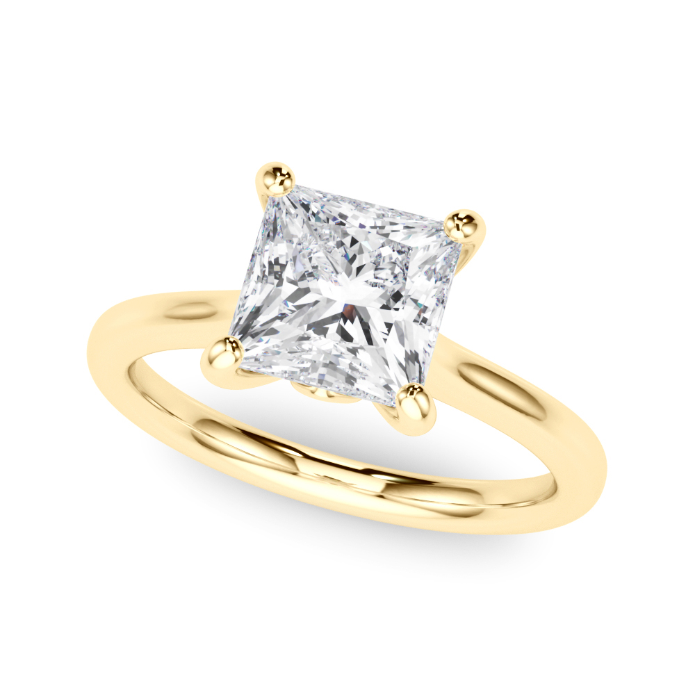 The Alice Solitaire Engagement Ring, front view