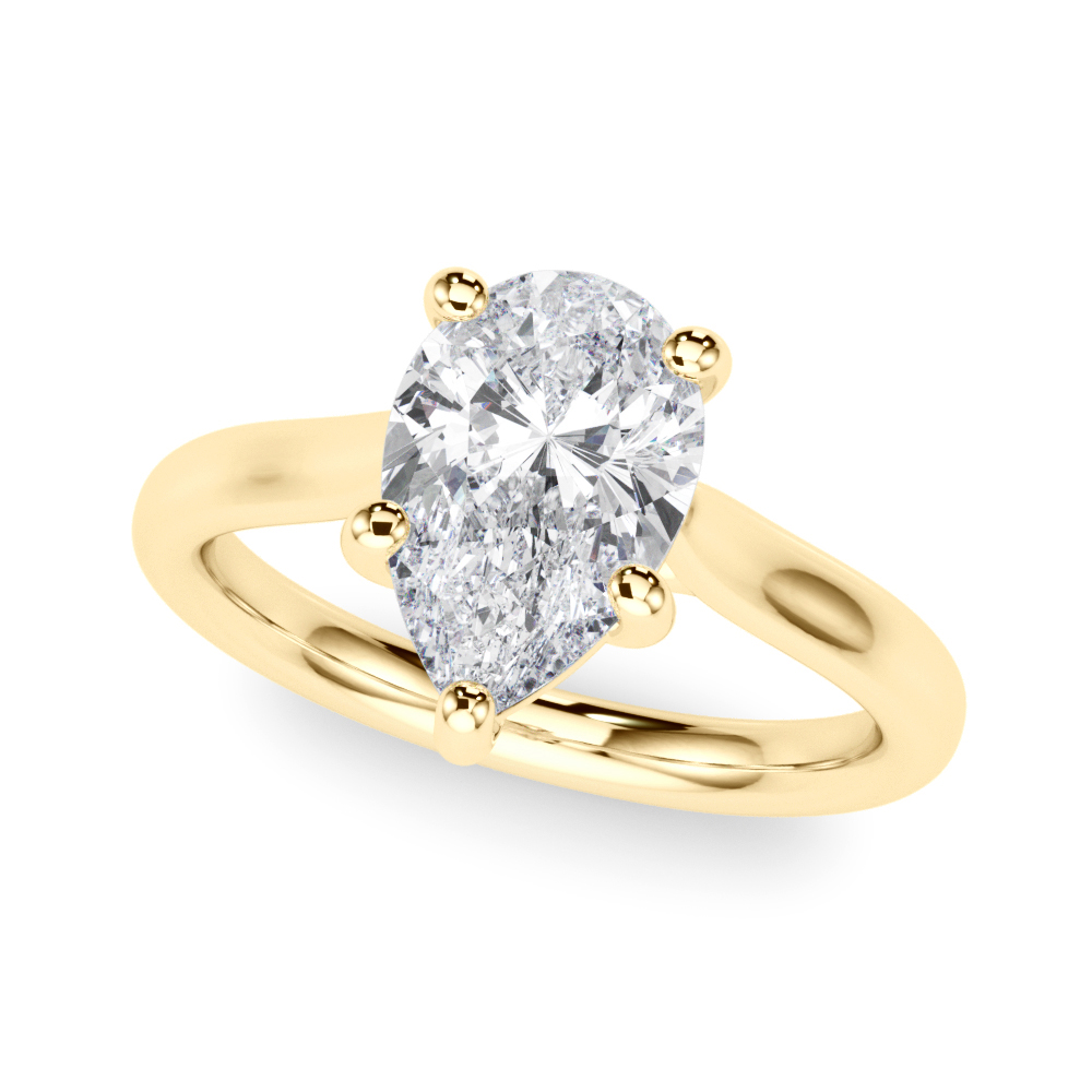 The Tabitha Solitaire Engagement Ring, front view
