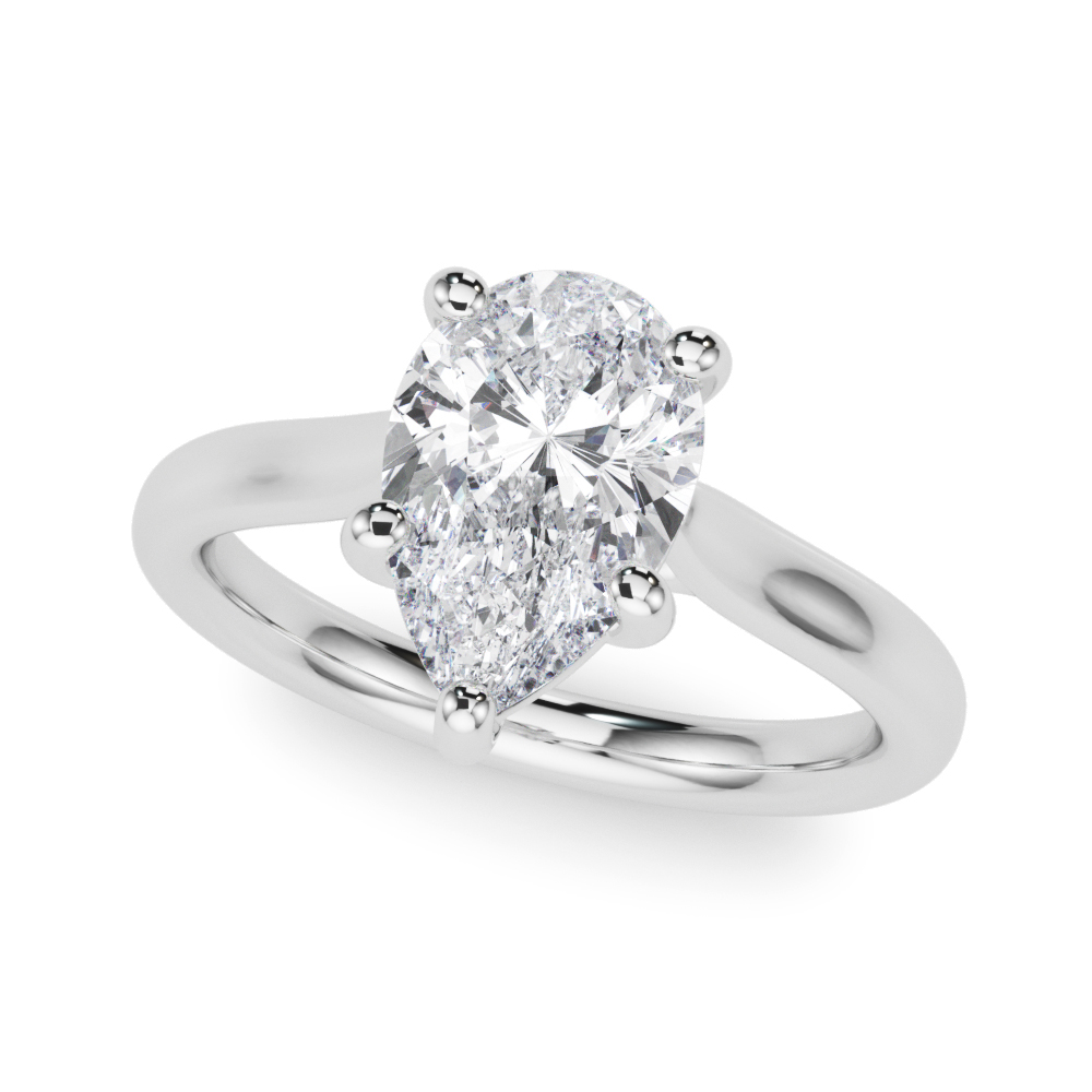 The Tabitha Solitaire Engagement Ring, front view