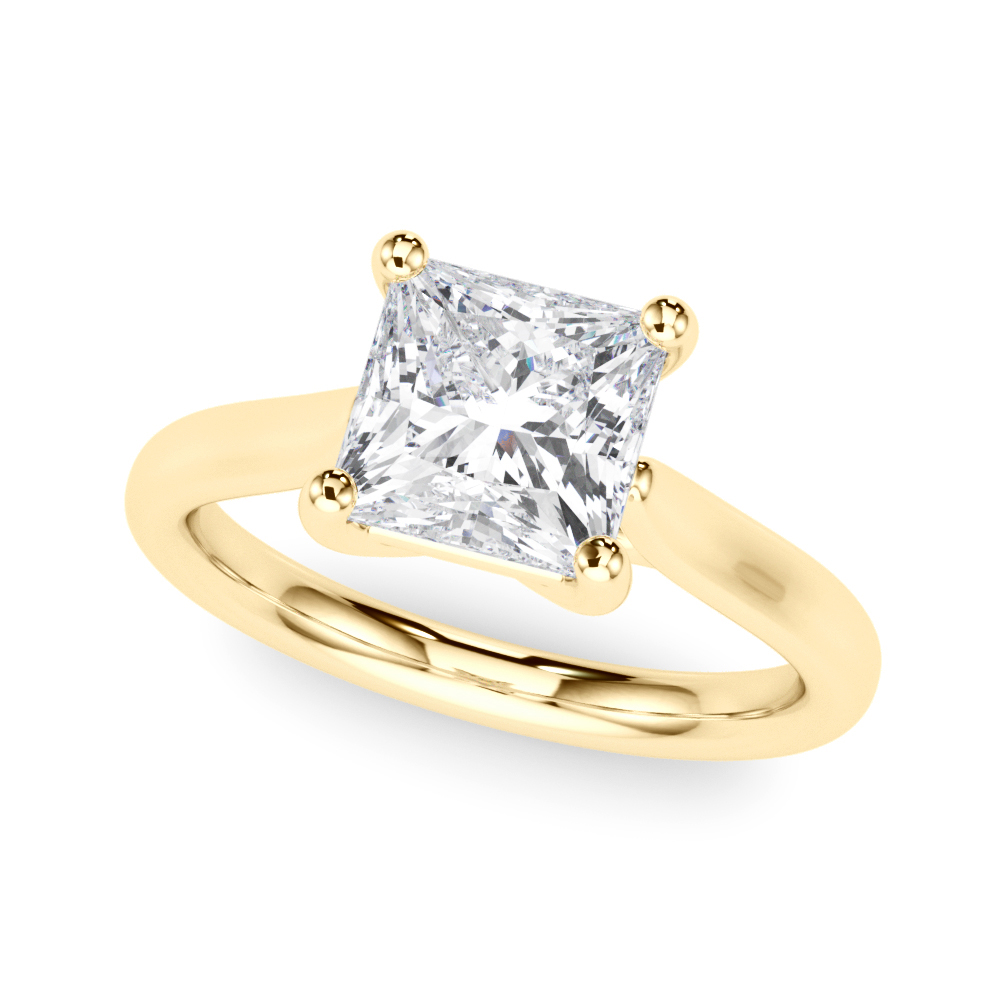 The India Solitaire Engagement Ring, front view