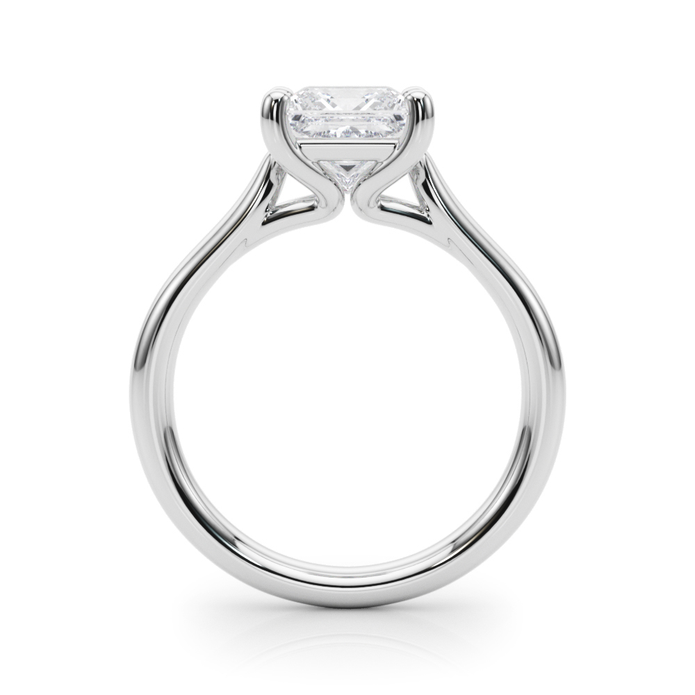 The India Solitaire Engagement Ring, side view