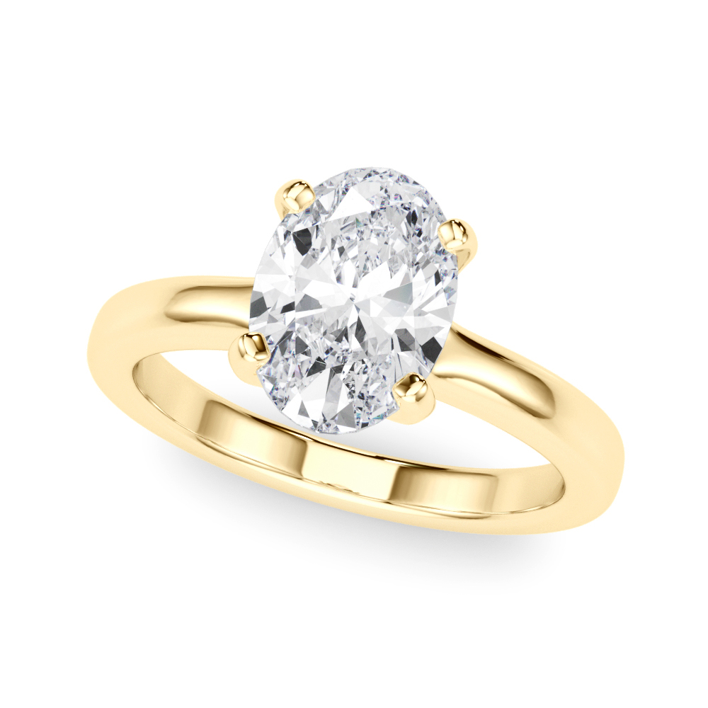 The Esme Solitaire Engagement Ring, front view