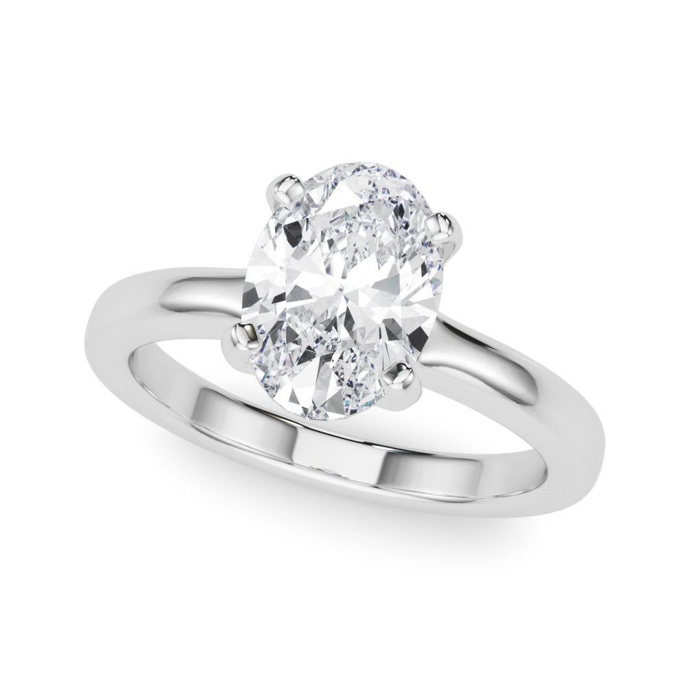 The Esme Solitaire Engagement Ring, front view