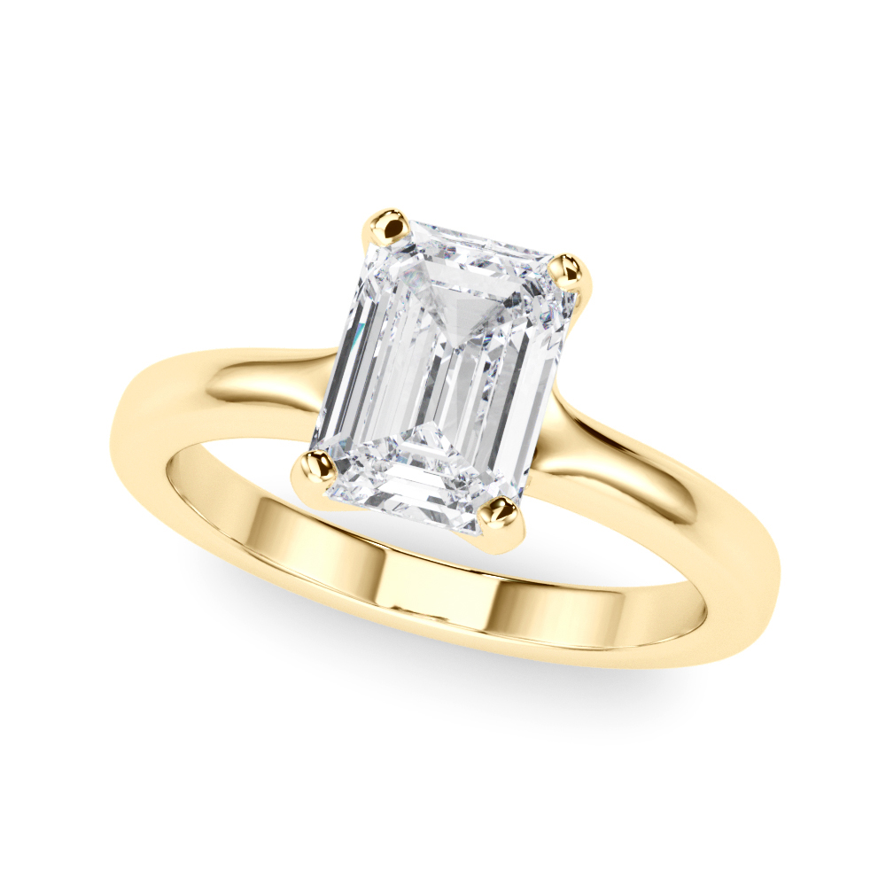 The Dorothea Solitaire Engagement Ring, front view