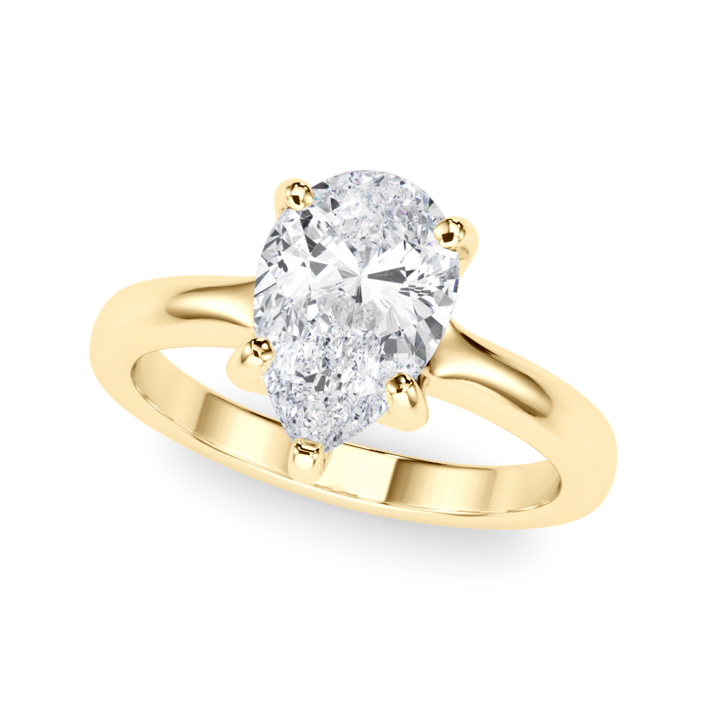 The Sylvia Solitaire Engagement Ring, front view