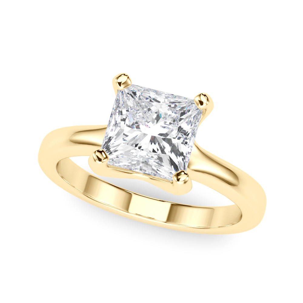 The Viviana Solitaire Engagement Ring, front view