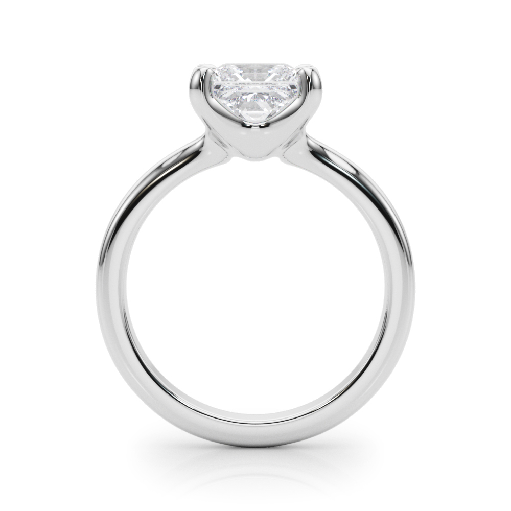 The Viviana Solitaire Engagement Ring, side view