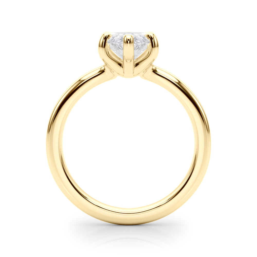The Bridget Solitaire Engagement Ring, side view