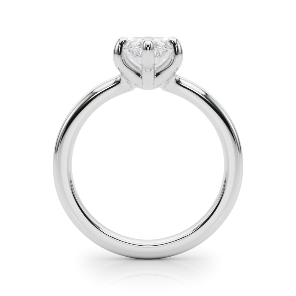 The Bridget Solitaire Engagement Ring, side view