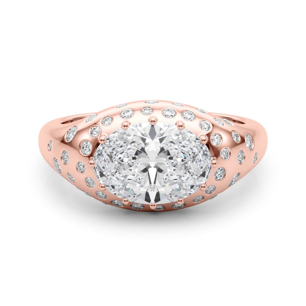 The Esme Engagement Ring, set view