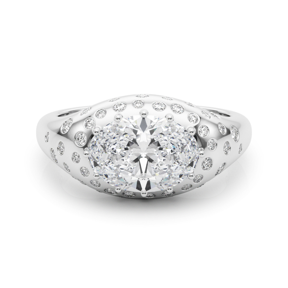 The Esme Engagement Ring, set view