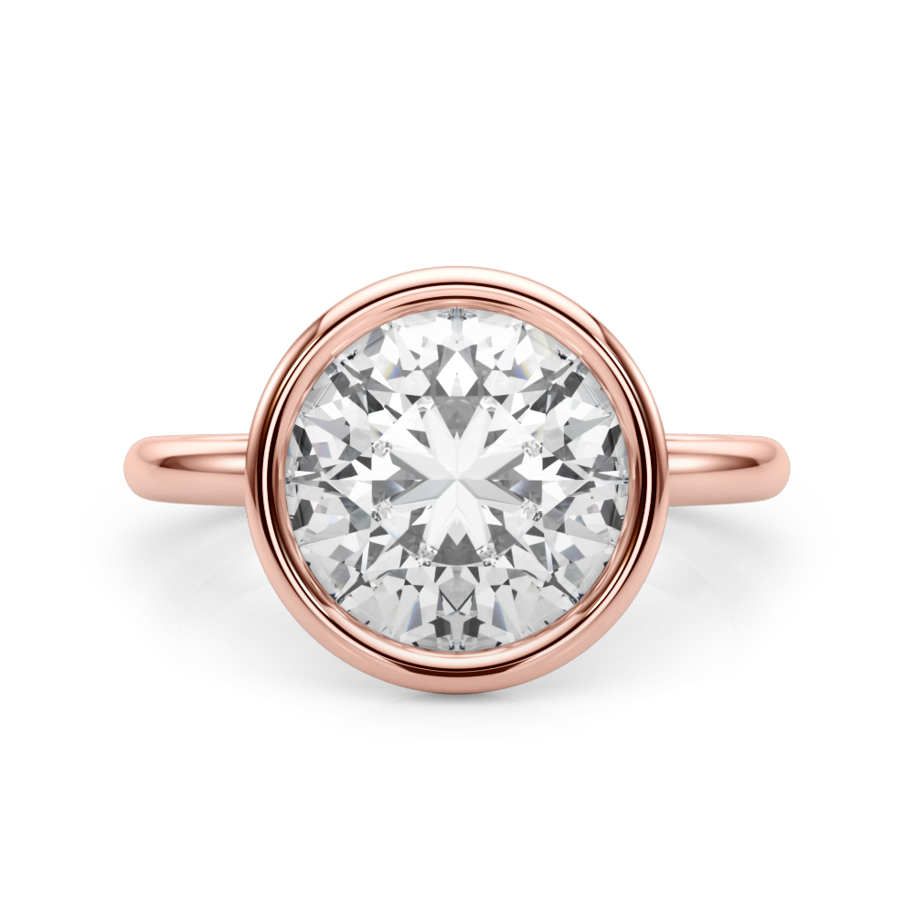 The Katherine Solitaire Engagement Ring, set view
