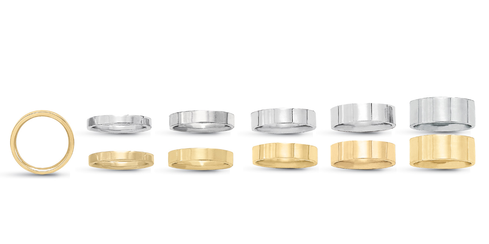5mm Flat Top Comfort Fit Band
