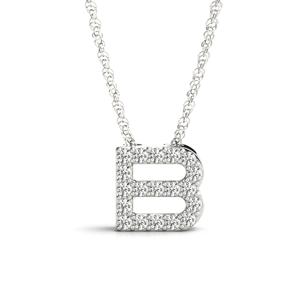 Initial B Pendant