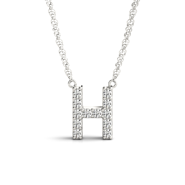 Initial H Pendant