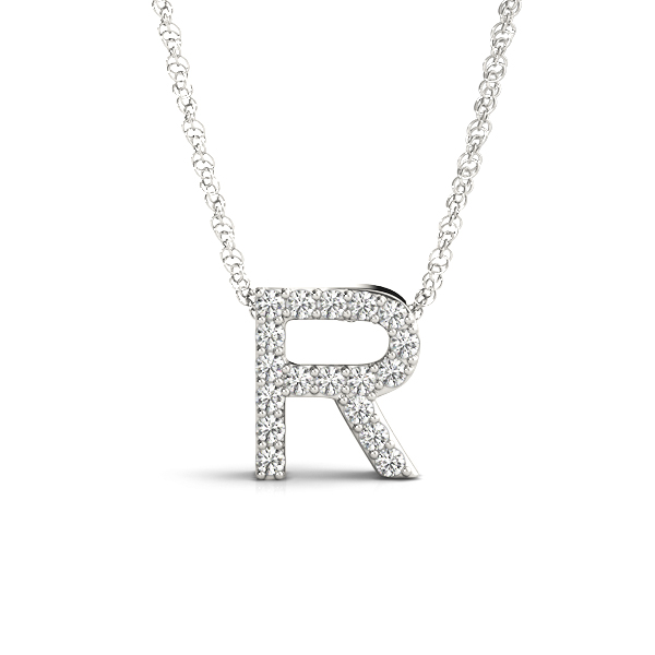 Initial R Pendant