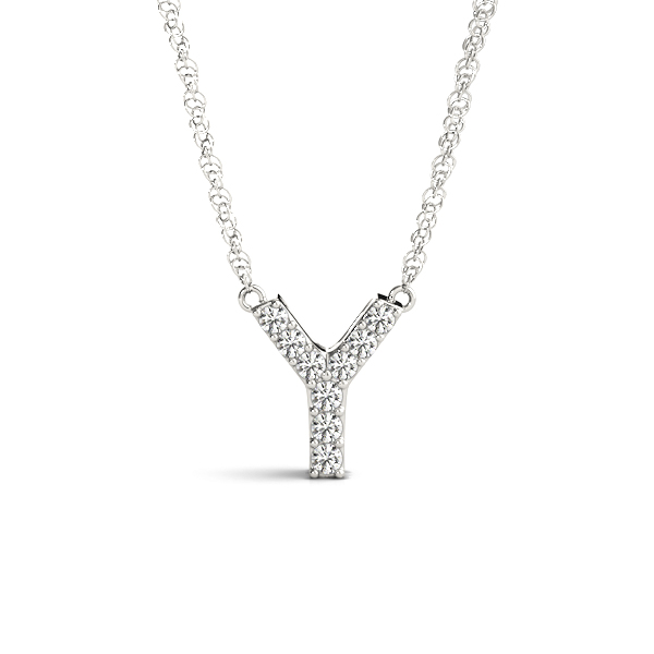 Initial Y Pendant