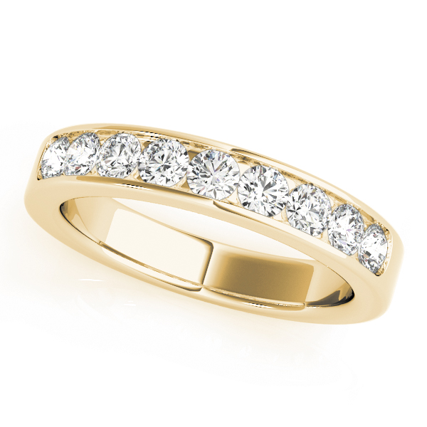 Channel Set Wedding Bands