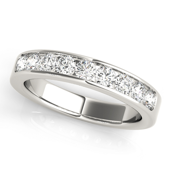 Channel Set Wedding Bands