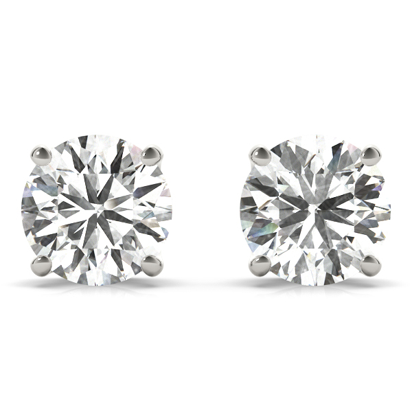 4-Prong Round Earring Screwback Setting (0.030)