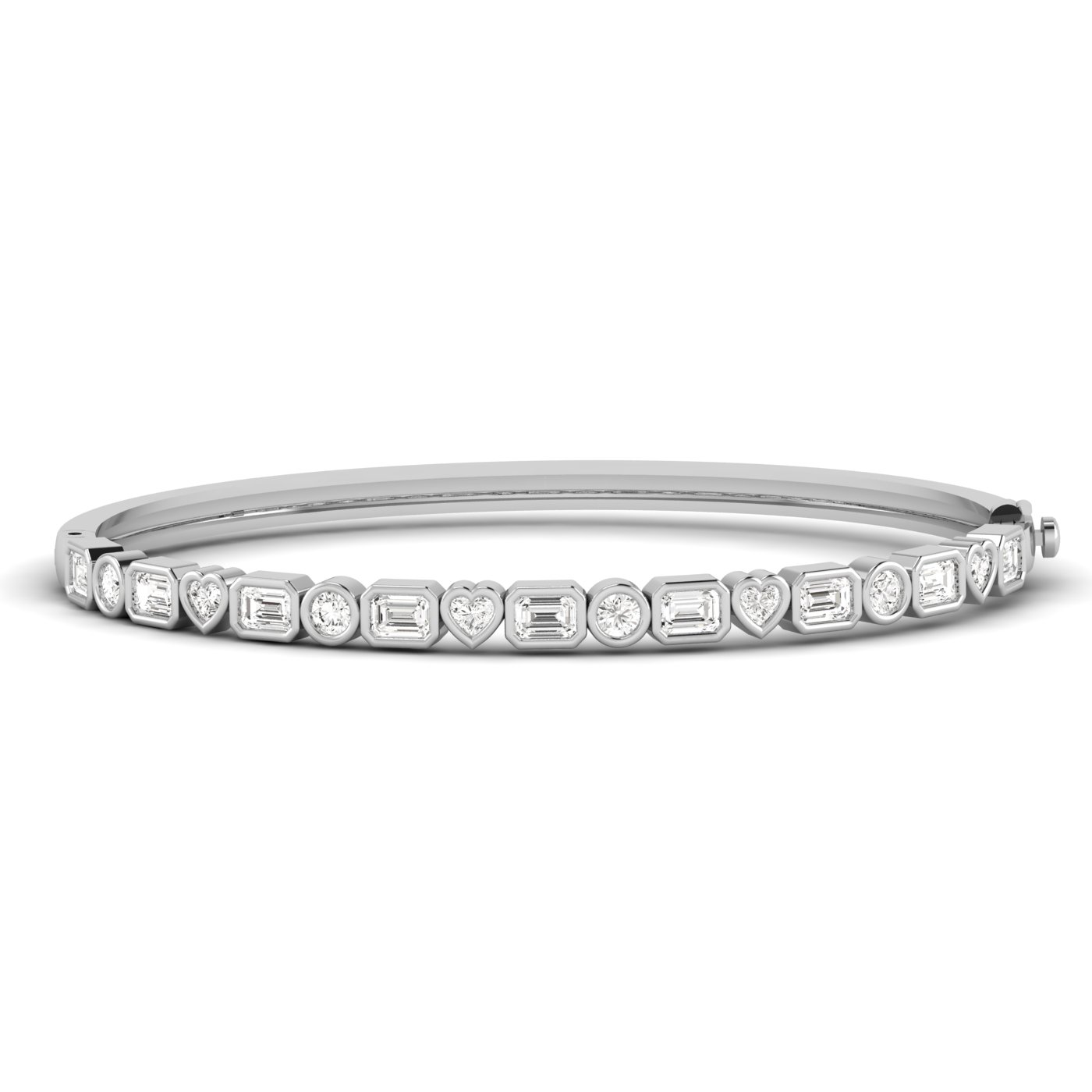Lab Grown Diamond Multi-Shape Bangle