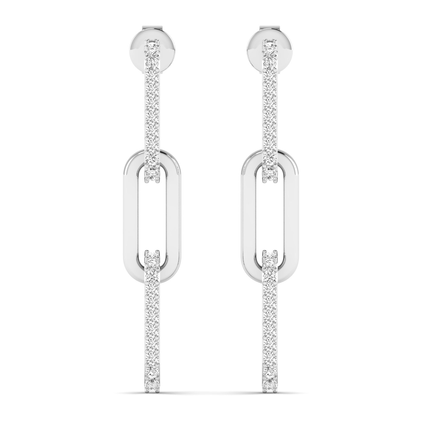 LGD Paper Clip Earrings