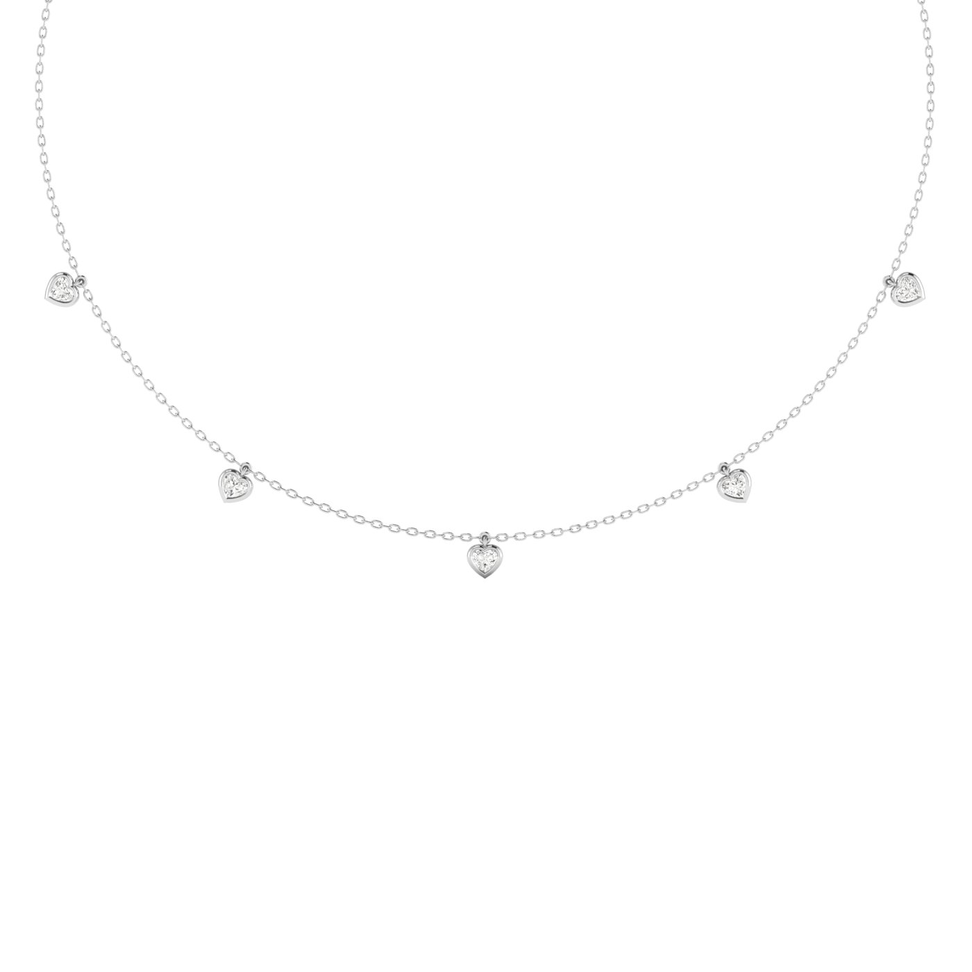 LGD Stationary Heart Necklace