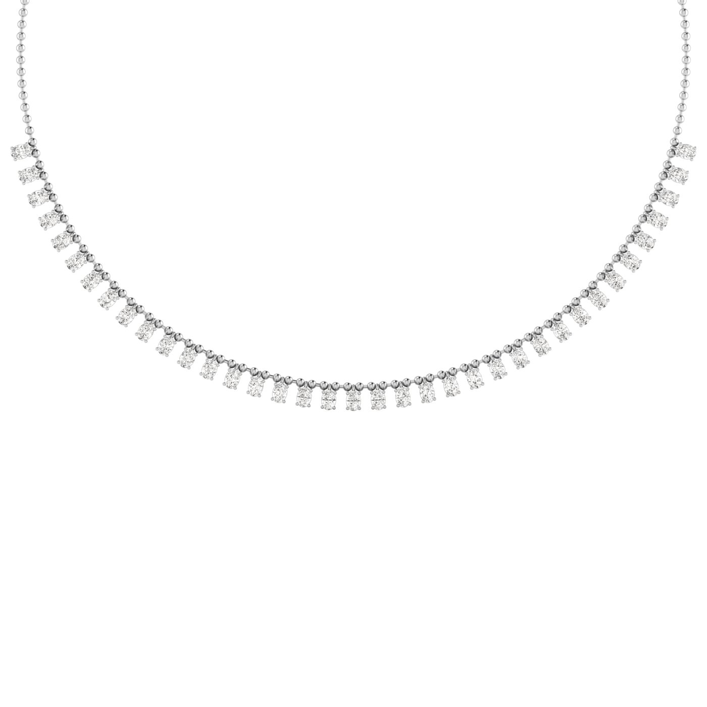 LGD Oval Stationary Necklace