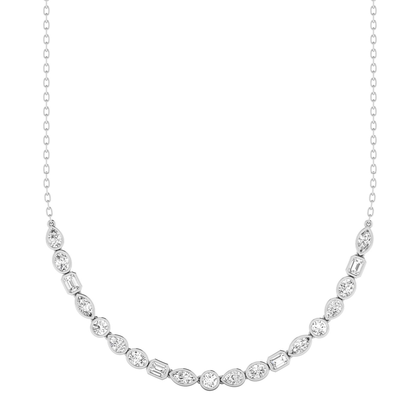 LGD Multistone Necklace