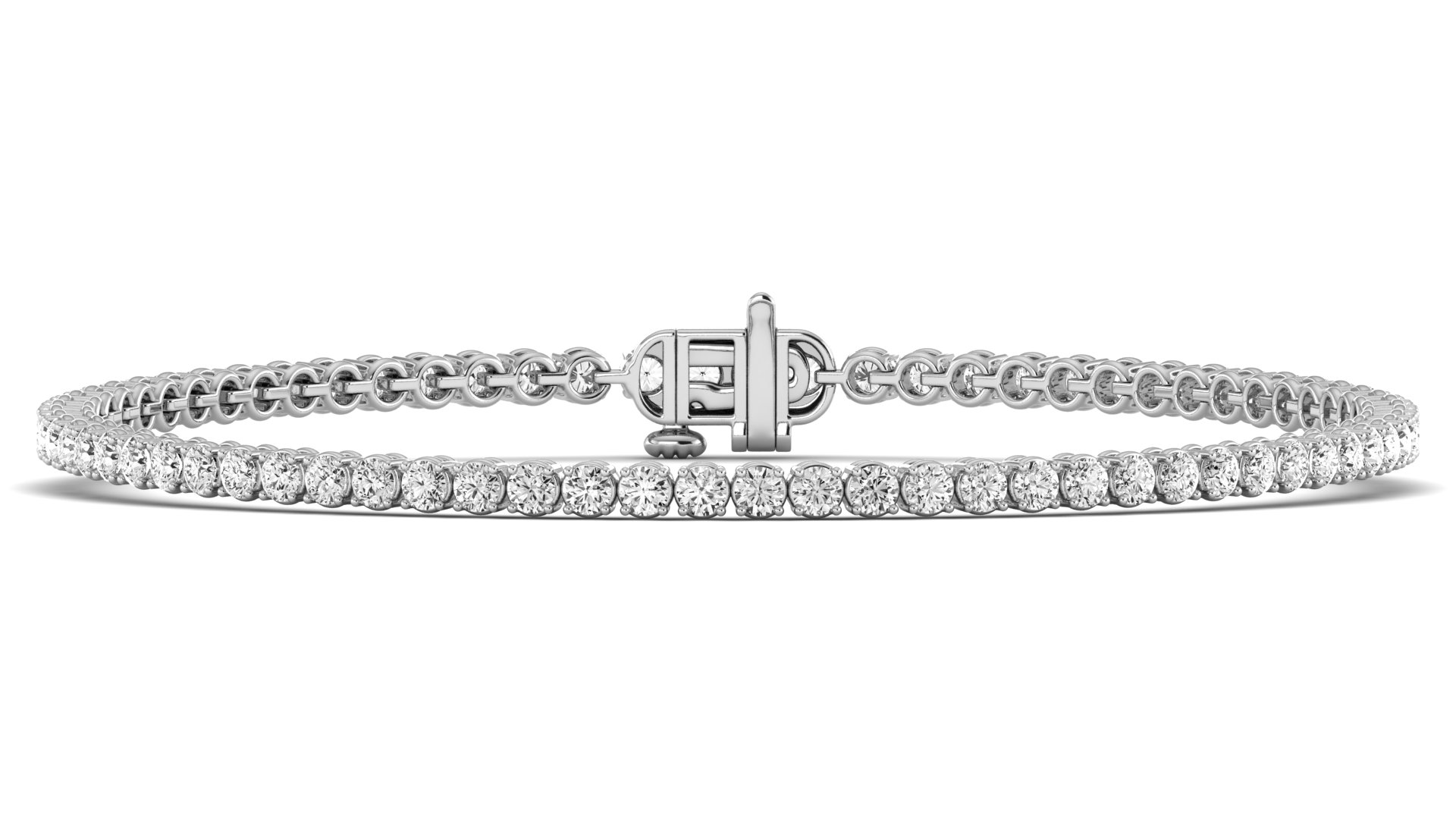 3 CTW LGD Tennis Bracelet