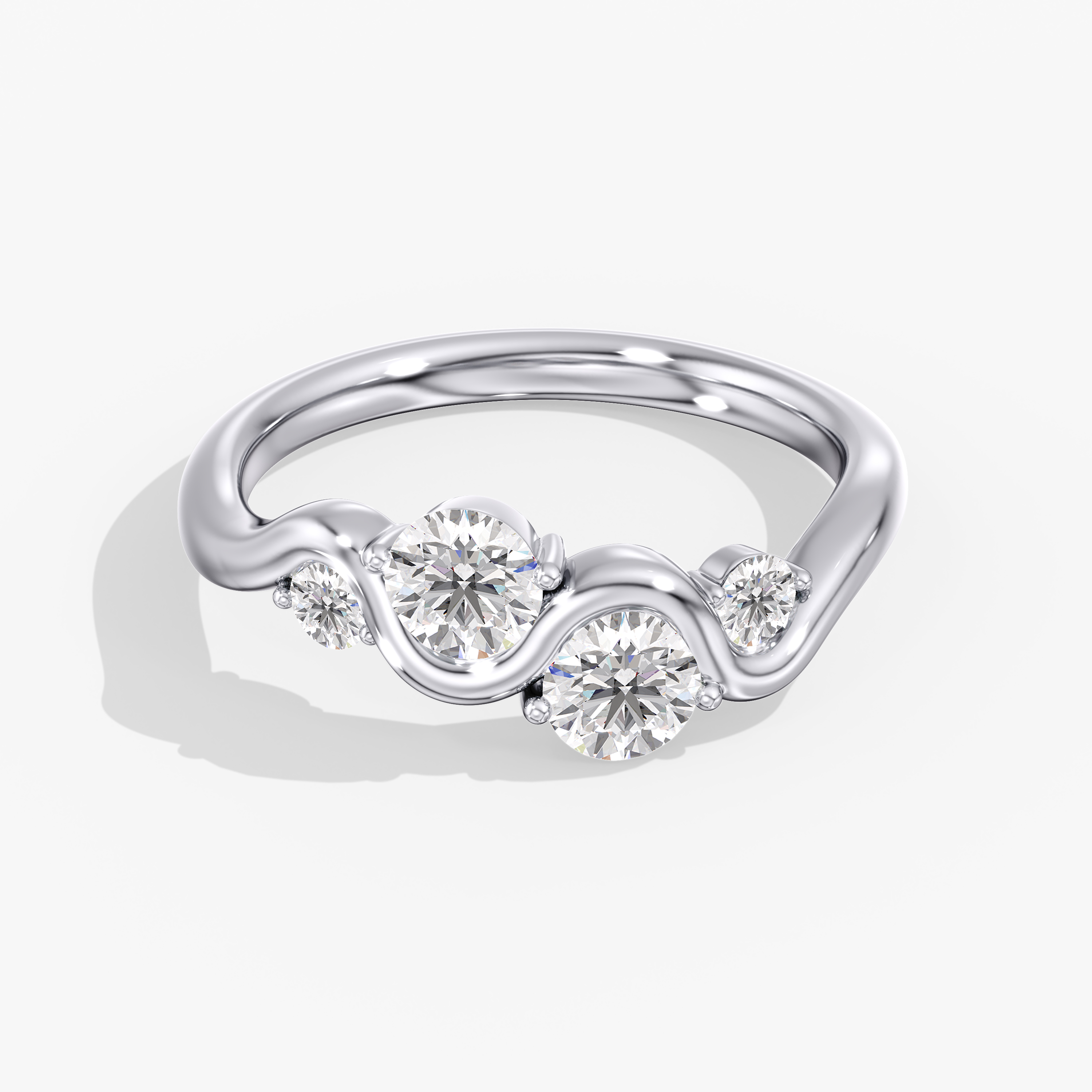 Lab Diamond Stackable Band 1 Ctw.