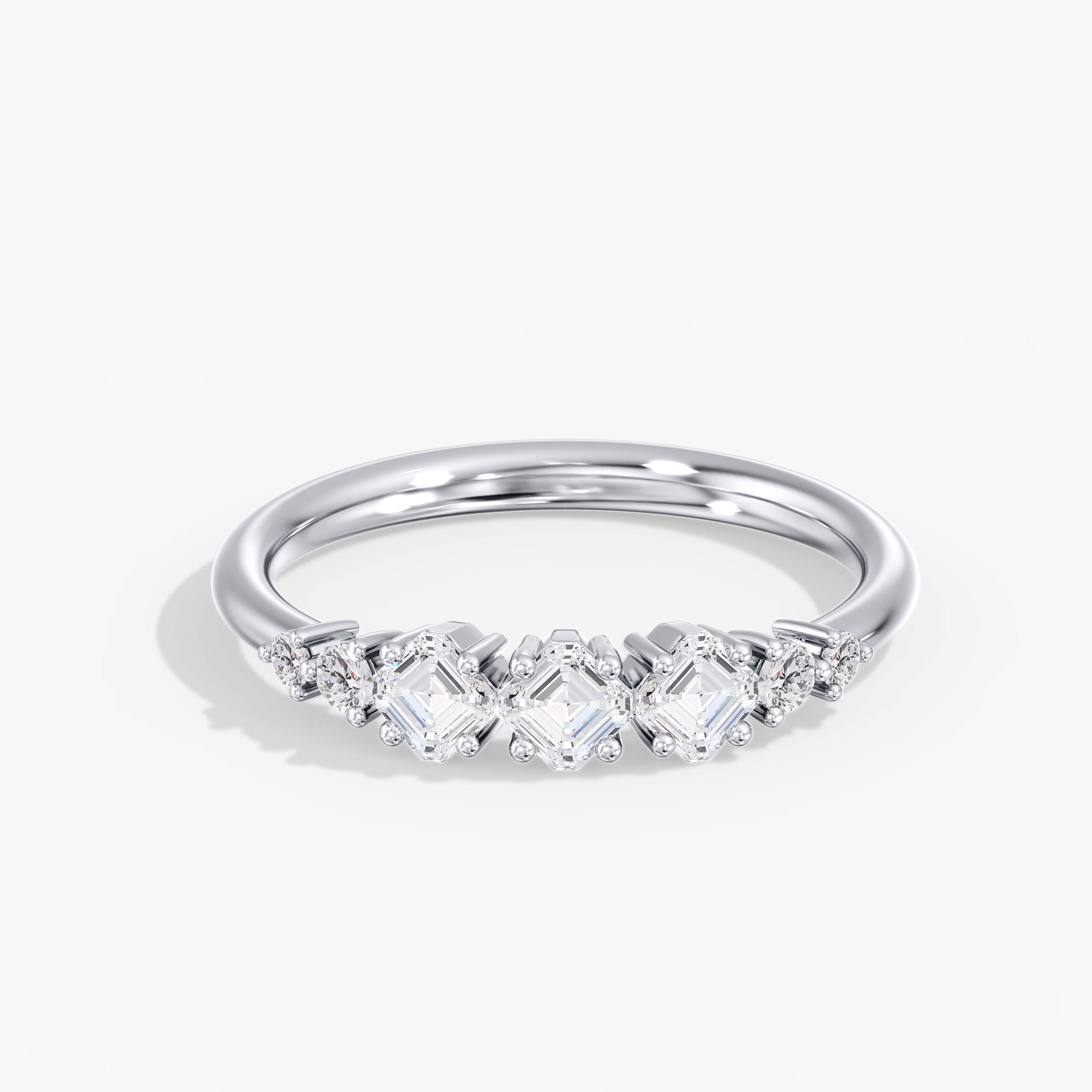 Lab Diamond Scattered Band 3/4 Ctw.