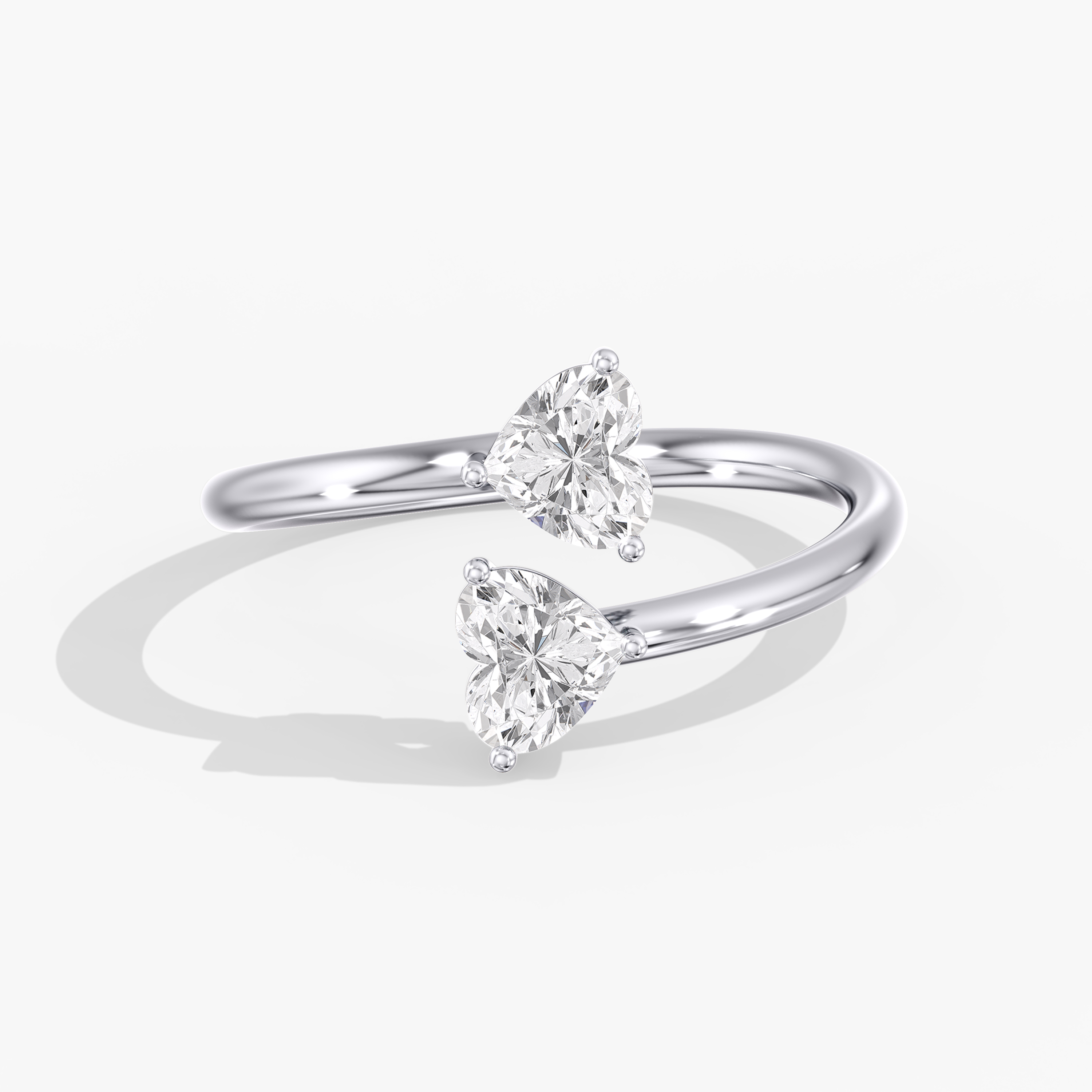 2 Stone Hs Fashion Ring
