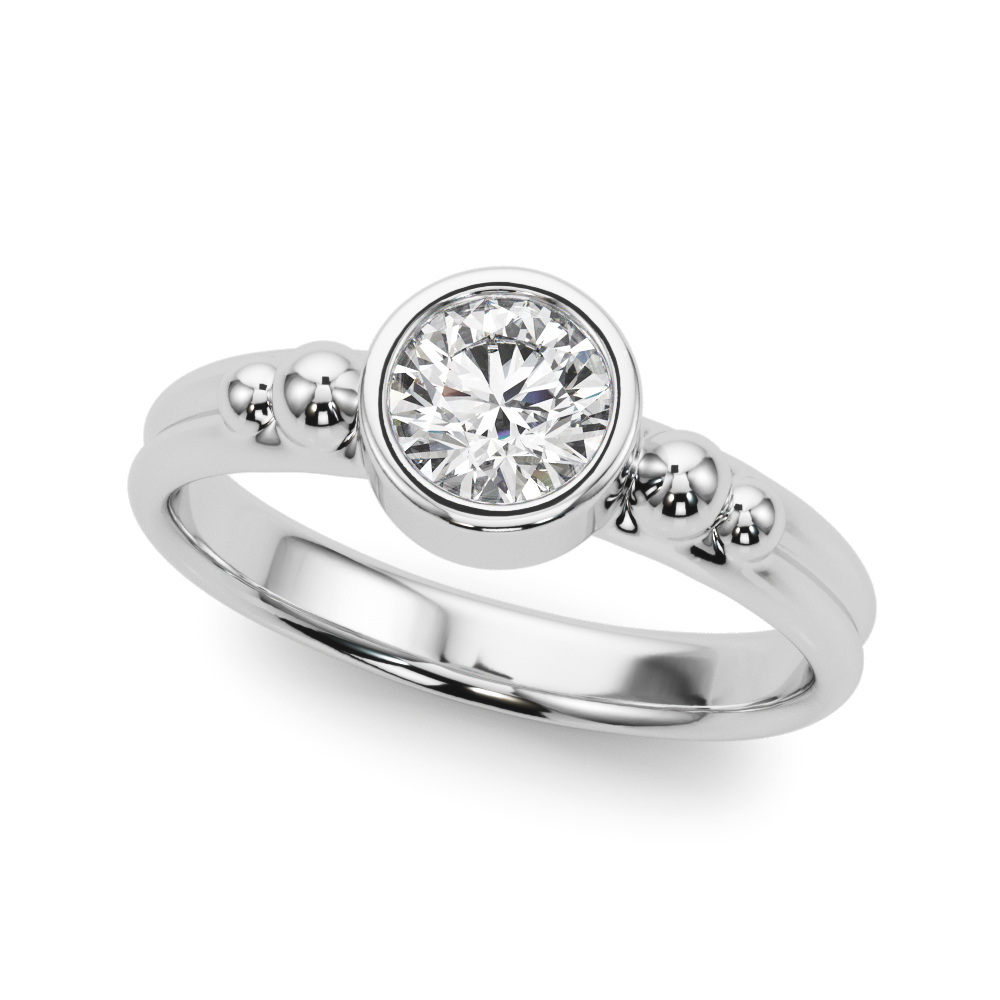 Bezel Set Fashion Ring