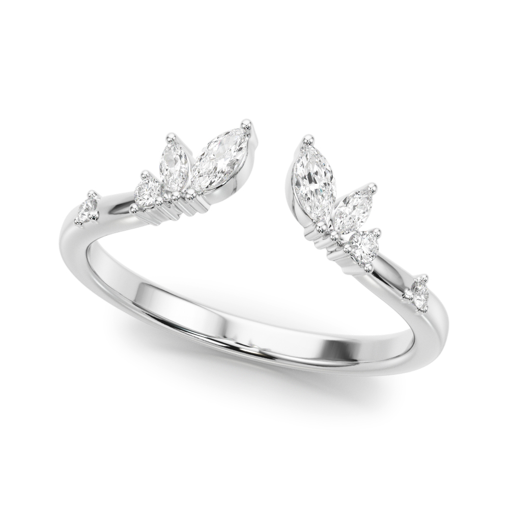 Marquise & Round Lab-Grown Diamond Ring