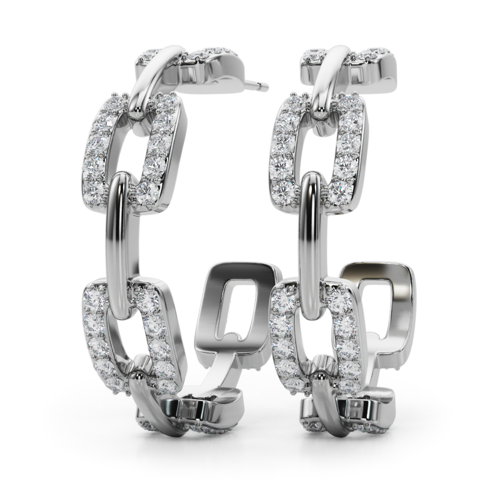 Chain Link Fashion Earrings