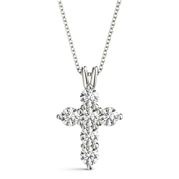 Accented Cross Pendant