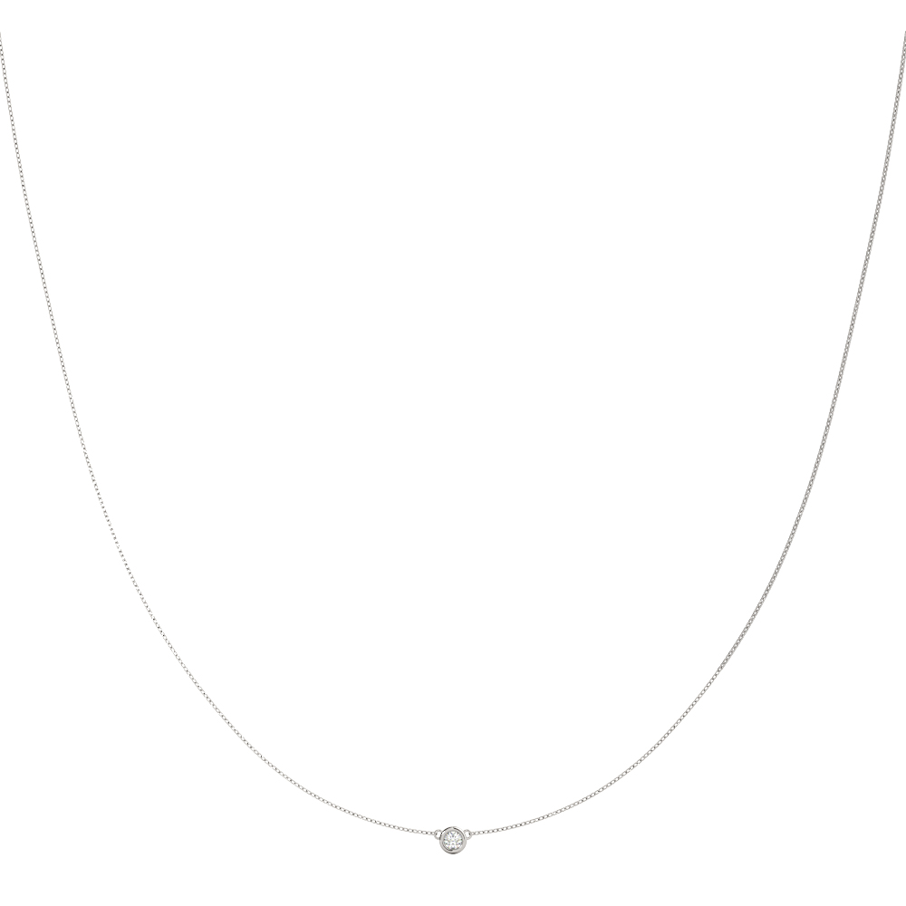 Lab-Grown Diamond Bezel Set Pendant