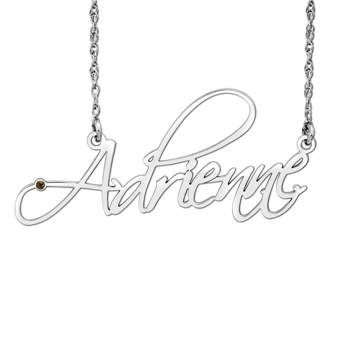 Monogramed Initial Name Necklace