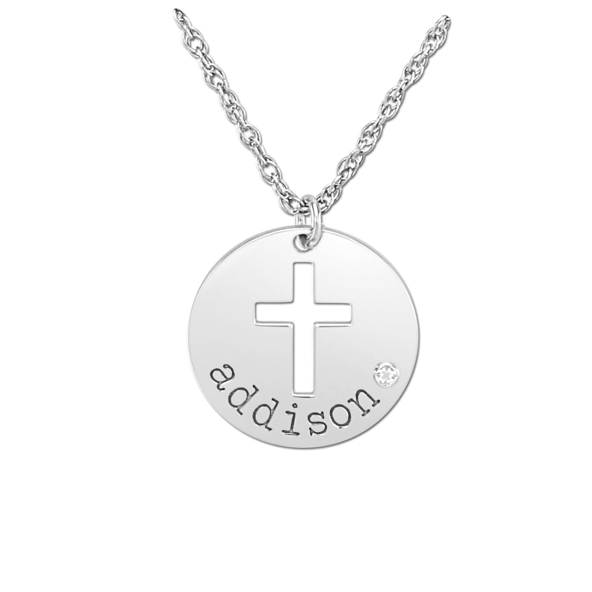 Accented Disc Pendant