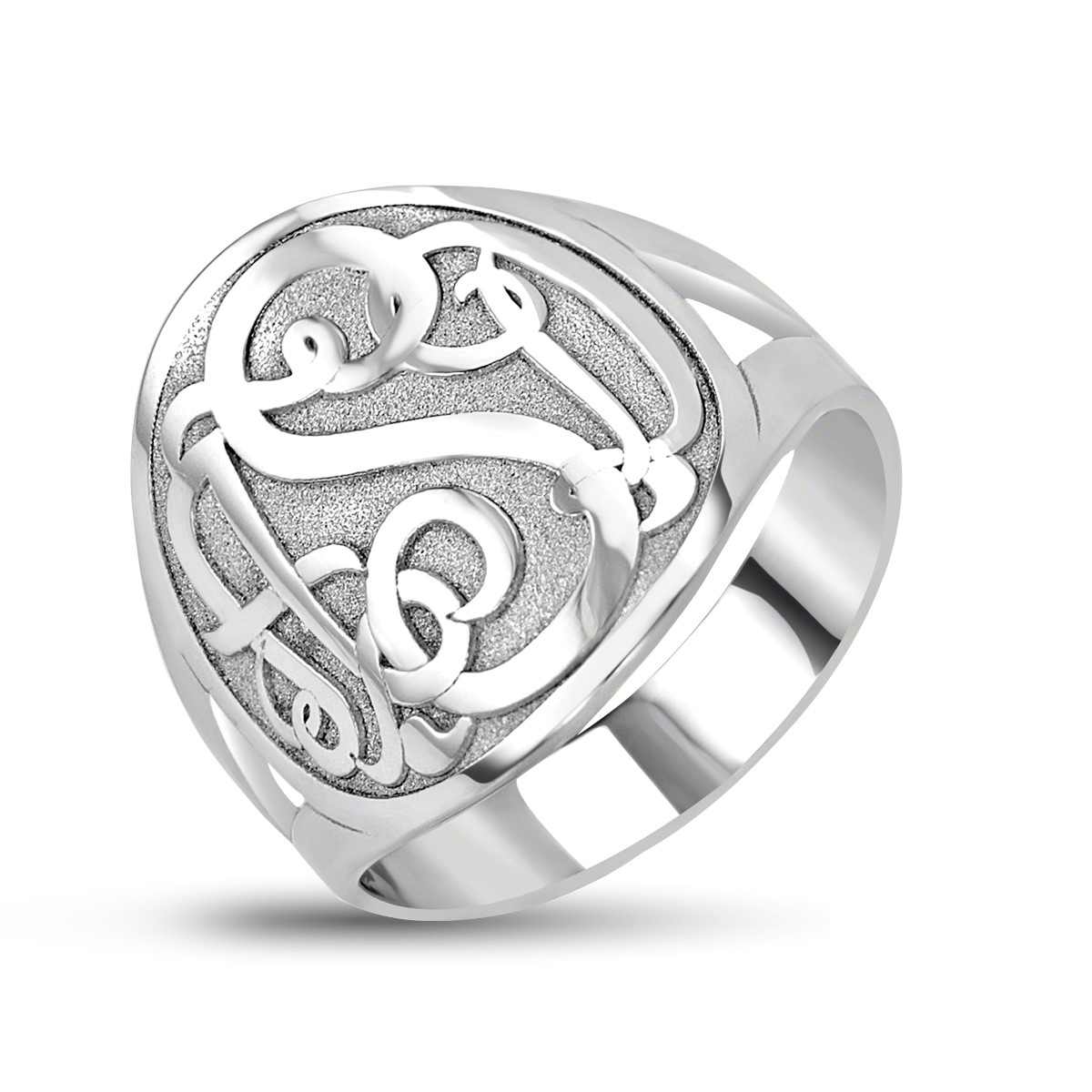 Classic Monogram Solid Backing Ring