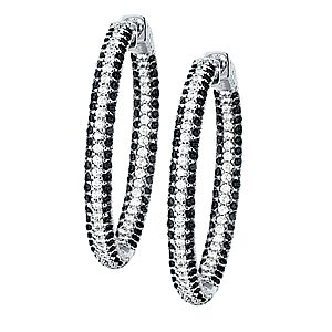 36MM RD PAVE BLK CZ SIDES
