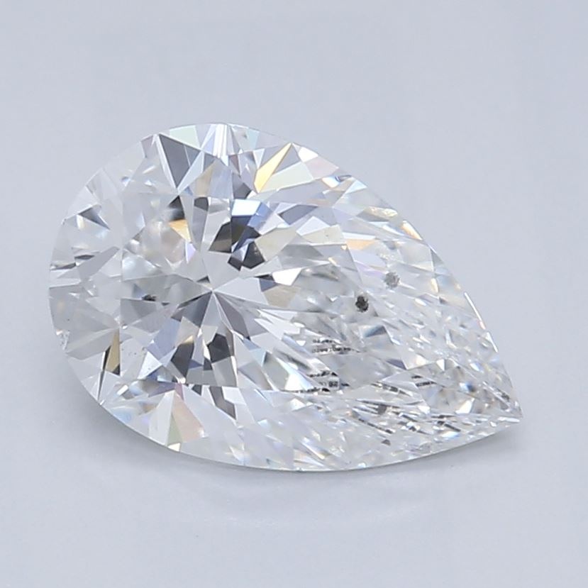 0.72 carat pear diamond