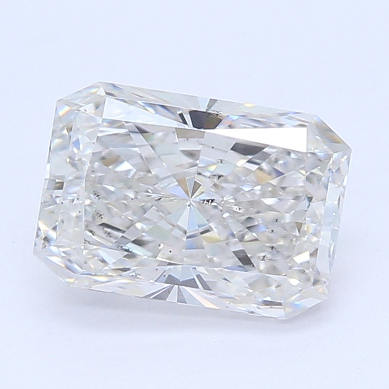 0.94 carat radiant lab-grown diamond